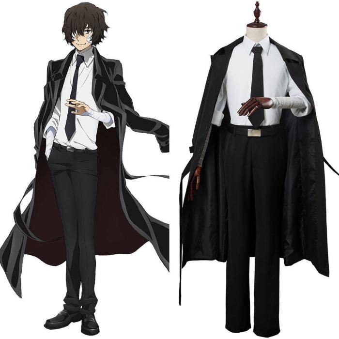 Bungou Stray Dogs Season 3 Daizai Osamu Cosplay Costume