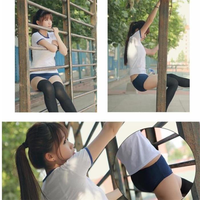 Japanese School Girl Sportwear Bloomers Costumes Jk Uniform Gym Suit