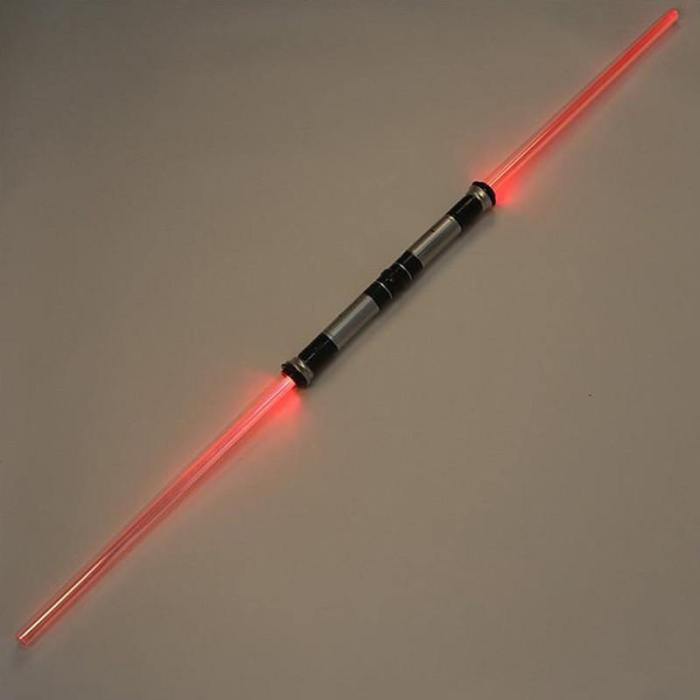 2Pcs Double Laser Lightsaber Star Wars Replica Sword With Sound Toys Light Saber Darth Vader Jedi Rey Luke Skywalker Kids Toy