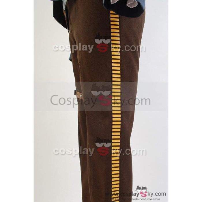 Star Wars: Empire Strikes Back Han Solo Jacket Pants Cosplay Costume