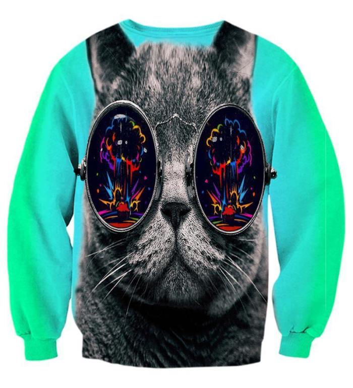 Galaxy Cat Sweatshirt/Hoodie