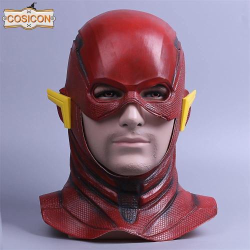 Dc Comics Justice League The Flash Mask  Halloween Cosplay Prop