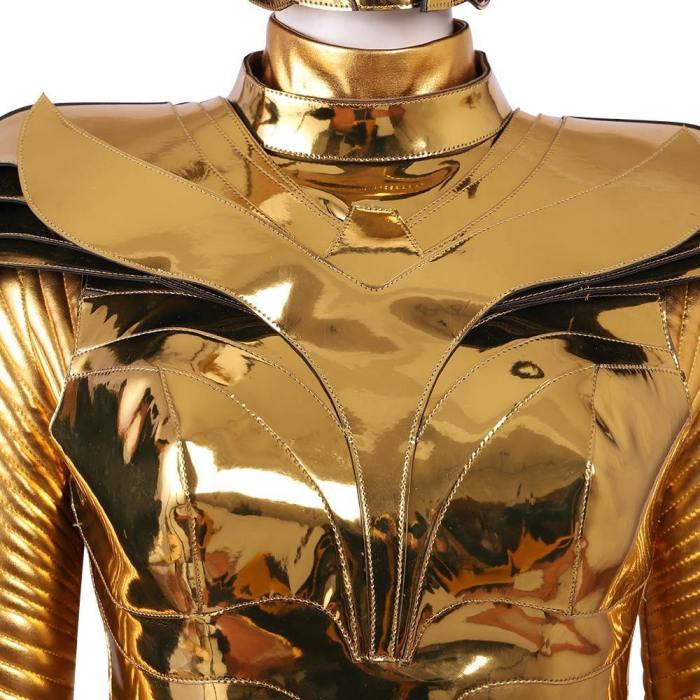 Wonder Woman  Ww84 Cosplay Costume Princess Diana Prince Gold Suit