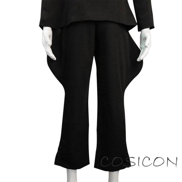 Star Wars Imperial Officer Halloween Cosplay Costume Black Outfit Uniform Suit