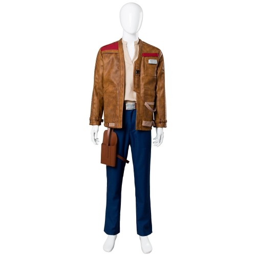Star Wars 8 The Last Jedi Finn Outfit Cosplay Costume