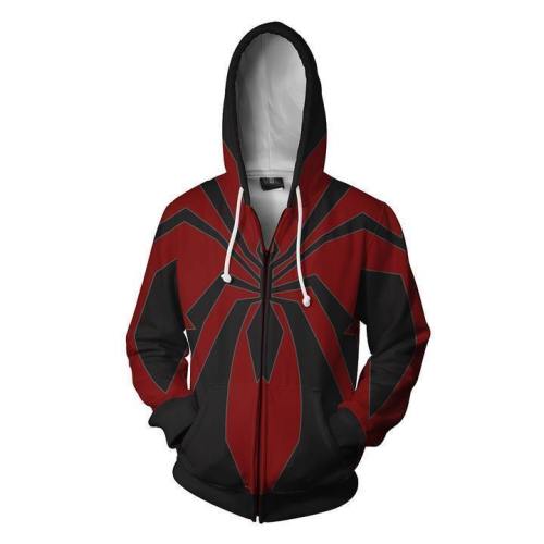 Spider-Man Hoodie - The Avengers Zip Up Hoodie Csos565