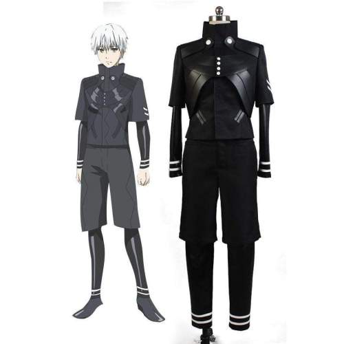 Tokyo Ghoul Ken Kaneki Jumpsuit The Eyepatch Cosplay Costume