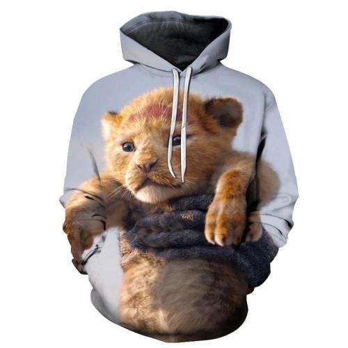 3D Little Simba - Hoodie, Sweatshirt, Pullover