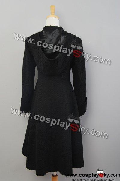 Twilight Eclipse Volturi Jane Black Dress Coat Costume