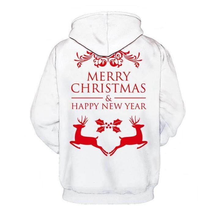 Merry Christmas & Happy  Year 3D - Sweatshirt, Hoodie, Pullover
