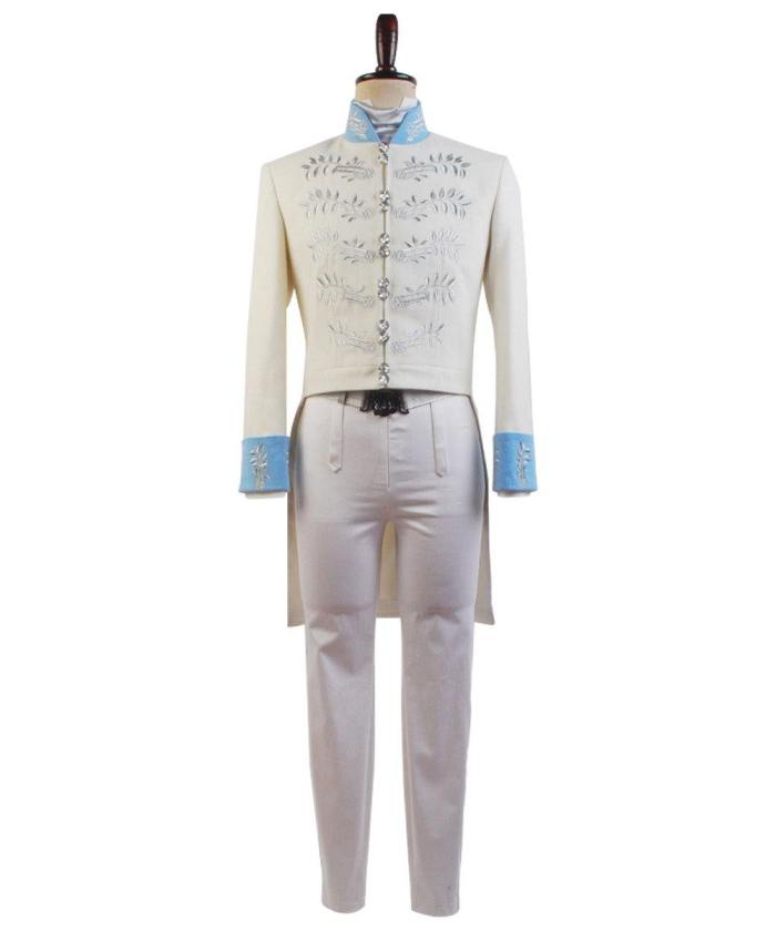 Cinderella  Film Prince Charming Kit Outfit Cosplay Costume