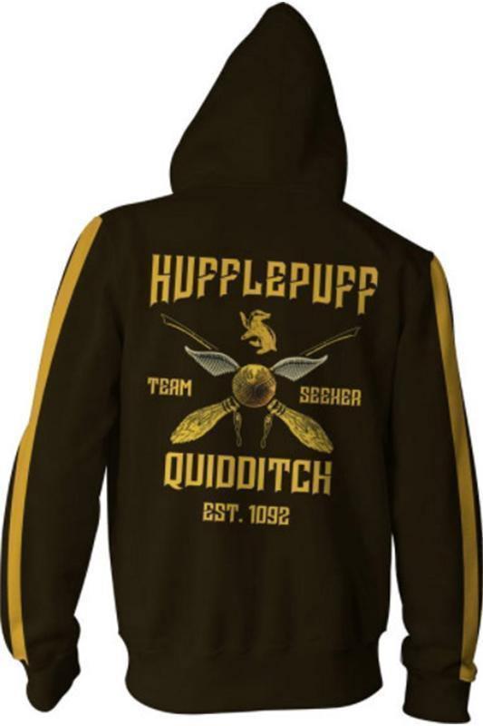 Teen Hoodie Harry Potter Hogwarts Zip-Up Sweatshirt Unisex