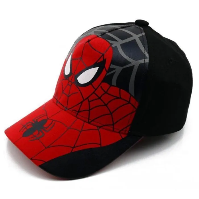 Spiderman Cartoon Baby Cotton Baseball Caps Kids Snapback Hip Hop Hats