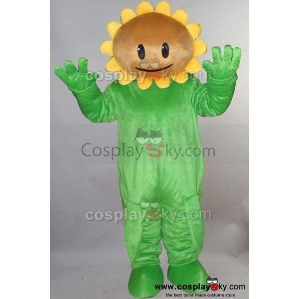 Sunflower Of Plants Vs. Zombies Pvz Mascot Costume Adult Size