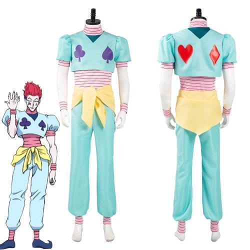 Hunter X Hunter Hisoka Top Pants Outfits Halloween Carnival Suit Cosplay Costume