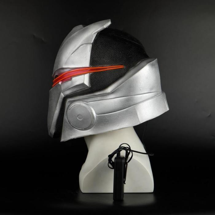 Game Fortnite Omega Mask With Led Light Halloween Cosplay Mask