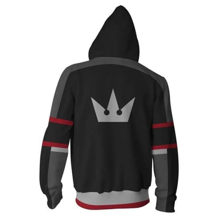 Kingdom Hearts Hoodie - Sora Zip Up Hoodie