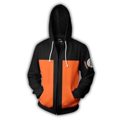 Naruto Hoodies - Uzumaki Unisex 3D Zip Up Jacket Hoodie