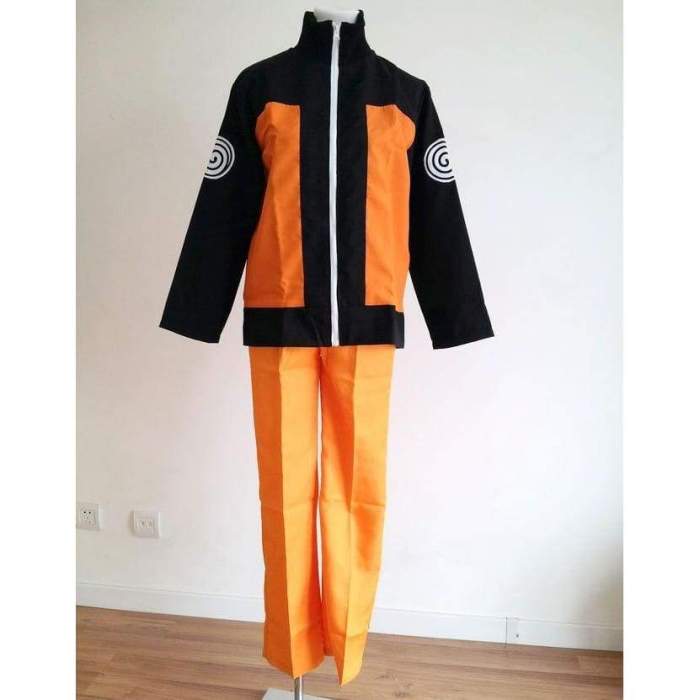 adult Halloween costumes Uzumaki Naruto cosplay costume for men anime clothes jacket suits