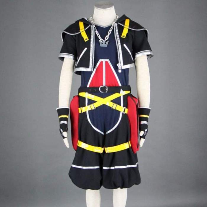 Kingdom Hearts Sora Cosplay Costume Cot003