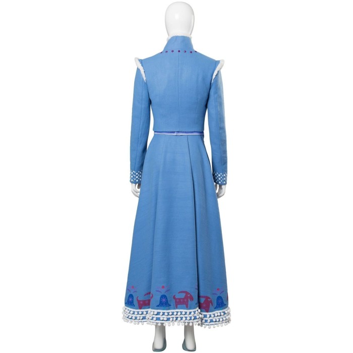 Olaf'S Frozen Adventure Anna Dress Outfit Cosplay Costume