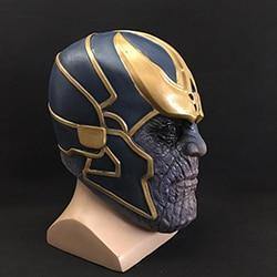 Endgame Thanos Mask Helmet Gauntlet Cosplay Halloween Party Props