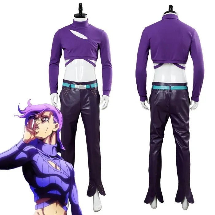 Jojo'S Bizarre Adventure: Golden Wind Vinegar Doppio Cosplay Costume