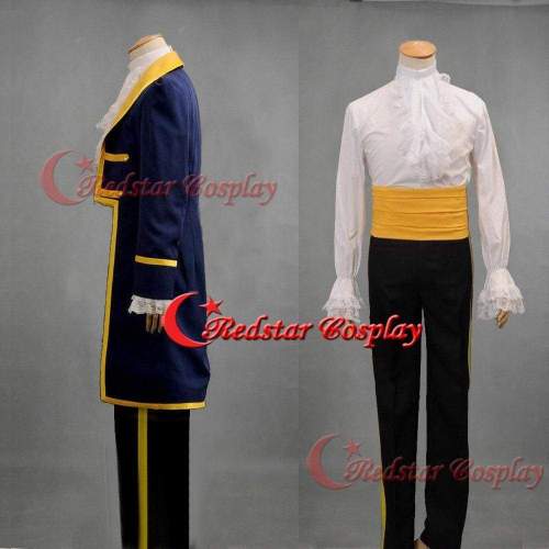 Mens Royal Prince Charming Beauty And The Beast Adam Cosplay Costume - For Adult Or Kids