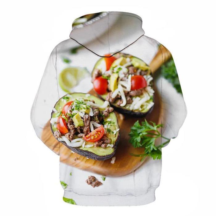 Love Avocado 3D - Sweatshirt, Hoodie, Pullover