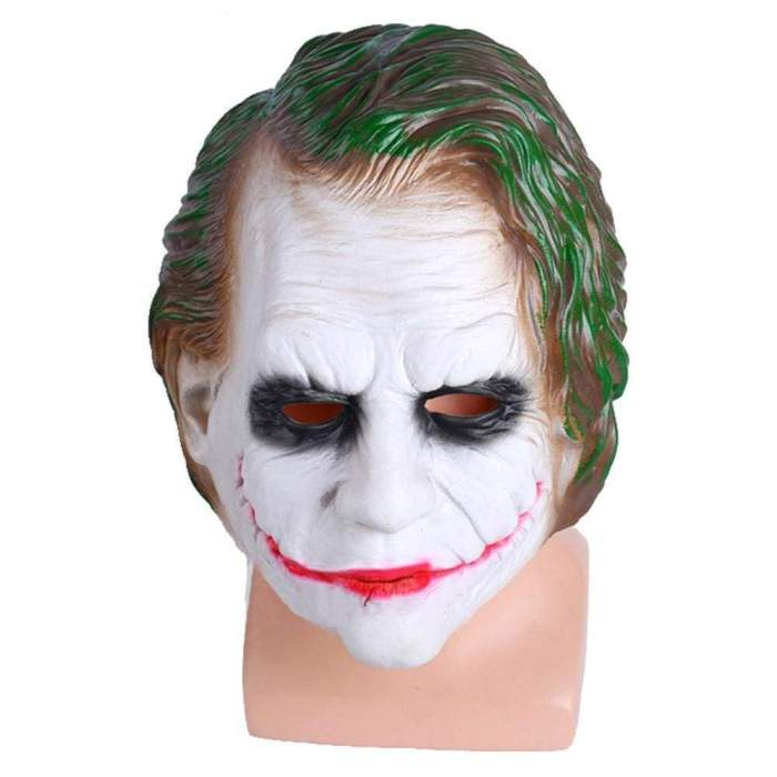 Dc Joker Full Face Latex Mask Cosplay Props