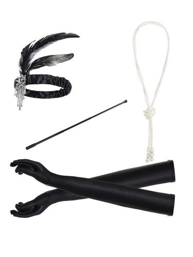 'S Gatsby Masquerade Headwear Set