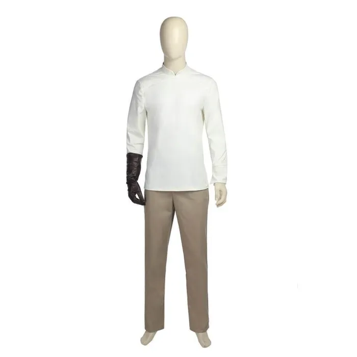 Star Wars The Last Jedi Luke Skywalker Costume Halloween Adult Cosplay Suit