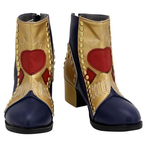 Descendants 3 Evie Boots Halloween Costumes Accessory Cosplay Shoes