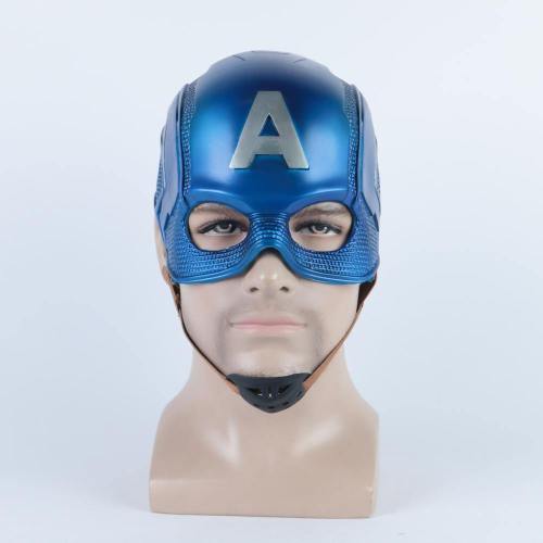 Captain America 3 Civil War Captain America Helmet Soft Pvc Cosplay Steven Rogers Superhero Latex Mask Halloween Party Prop