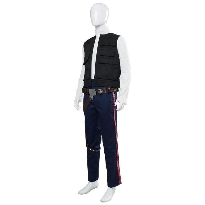 Star Wars A New Hope Han Solo Costume Belt Holster Adults