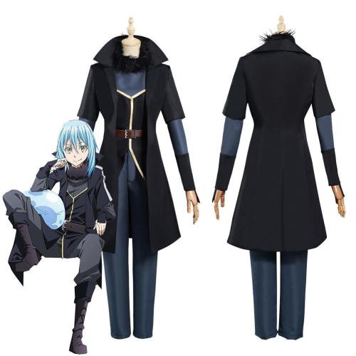 That Time I Got Reincarnated As A Slime Rimuru Tempest Jumpsuit Coat Pants Outfits Halloween Carnival Suit Cosplay Costume