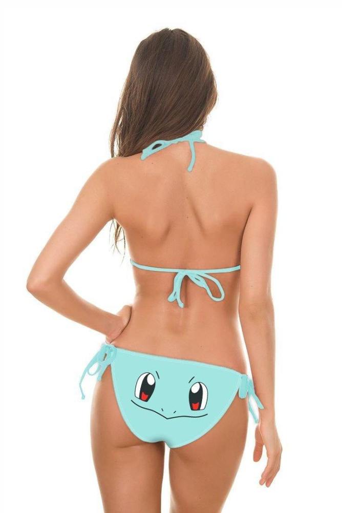 Anime Pokemon Pikachu Cosplay Pocket Monster Bikini Swimsuit Costumes