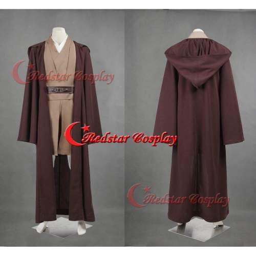Star Wars Mace Windu Obi-Wan Kenobi Cosplay Costume