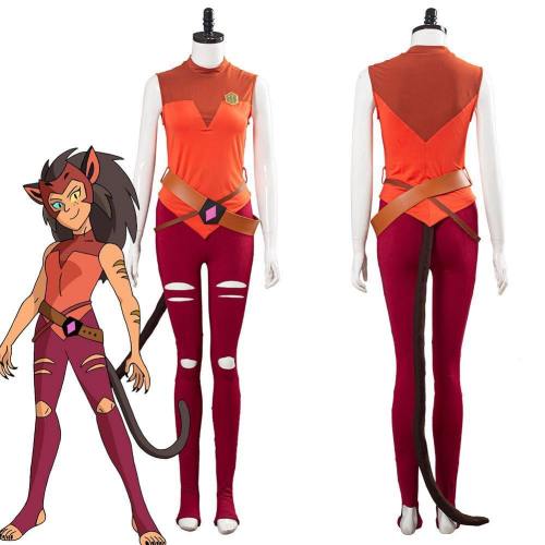She-Ra - Princess Of Power Catra Women Uniform Outfits Halloween Carnival Costume Cosplay Costume