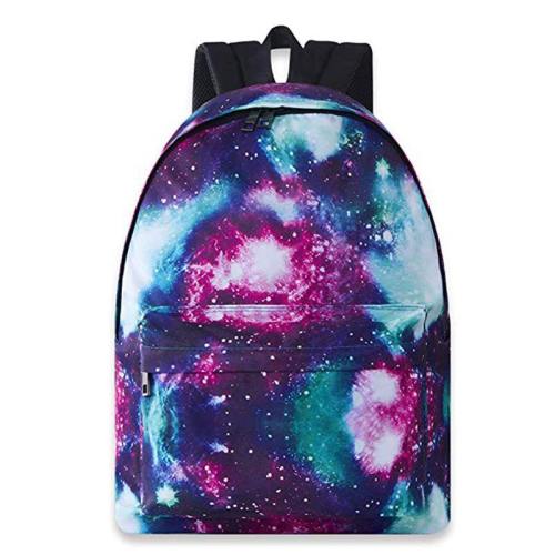 Galaxy Backpack Cute For School Girls College Bookbag