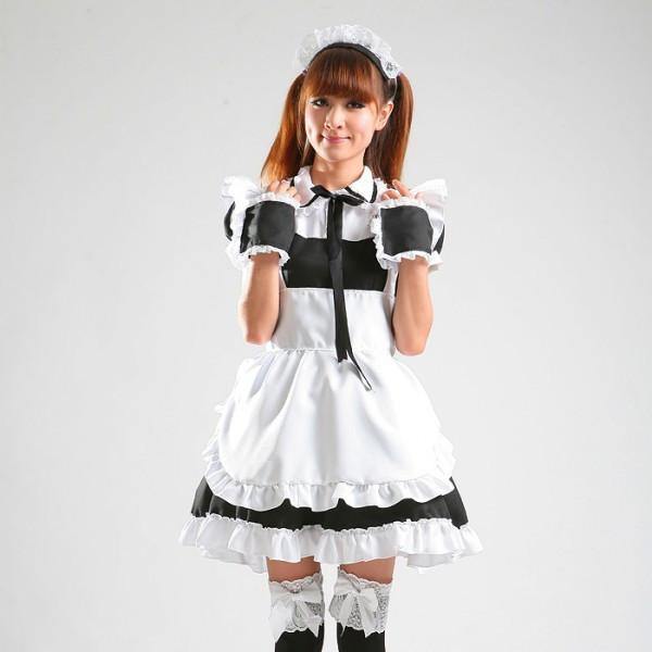 Maid Waitress Costumes - Ms023