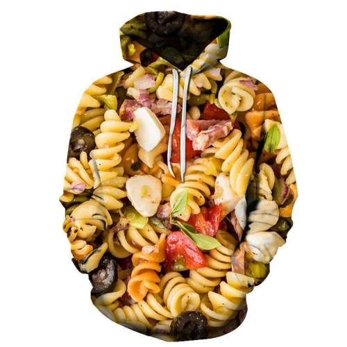 Fusilli Pasta 3D - Sweatshirt, Hoodie, Pullover