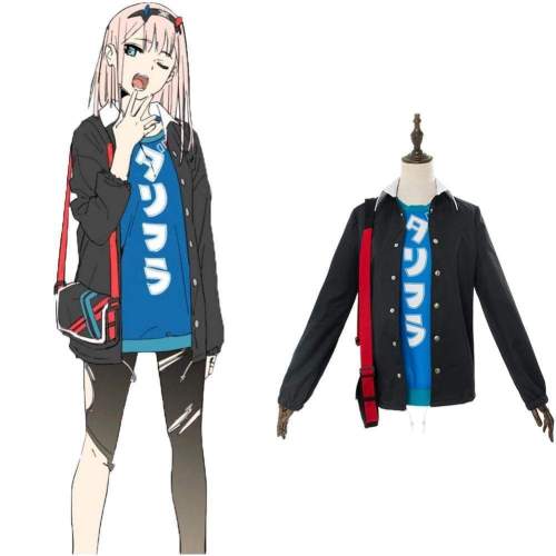 Darling In The Franxx Zero Two Code 002 Sports Uniform Cosplay Costume