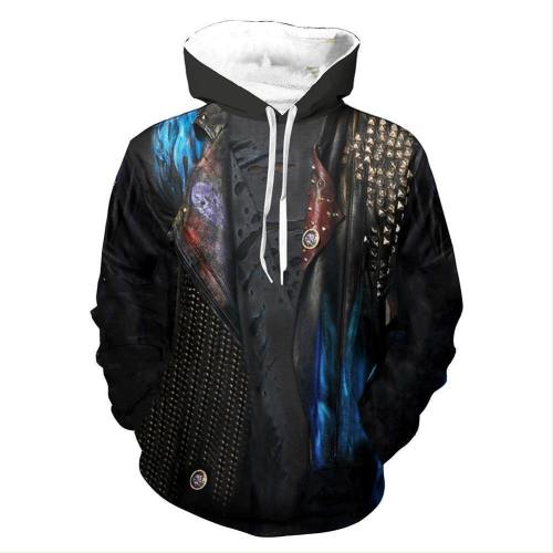 Unisex Hades Hoodies Descendants 3 Pullover 3D Print Jacket Sweatshirt