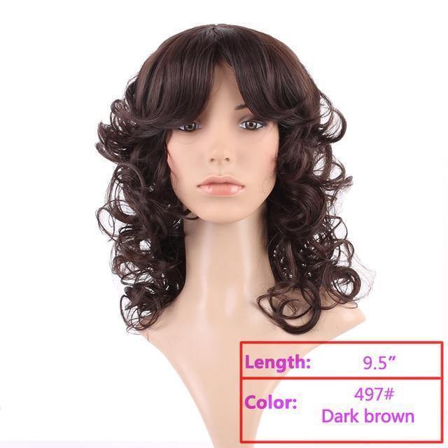 Womens Synthetic Wigs Bob Short Or Long Wig  Body Wave Cosplay Wigs