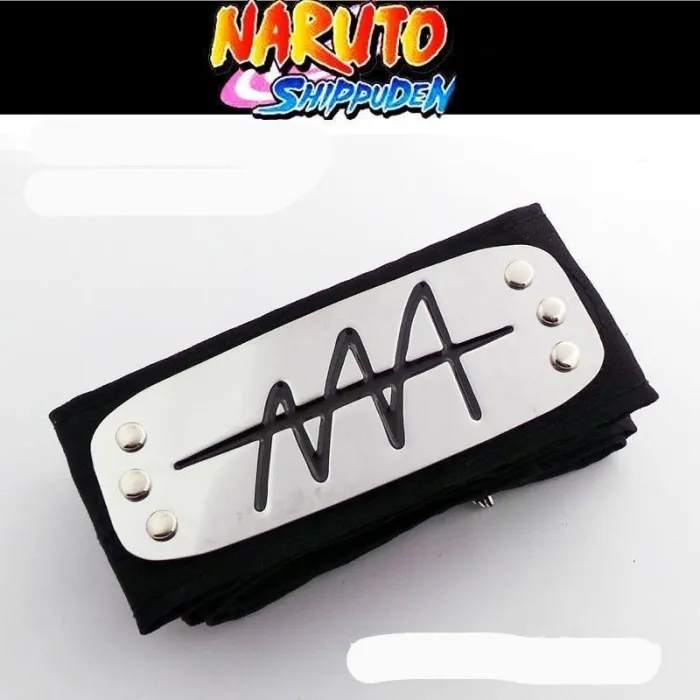 Anime Naruto Headband Leaf Village Logo Konoha Uchiha Itachi Kakashi Akatsuki Members Cosplay Costume Accessories
