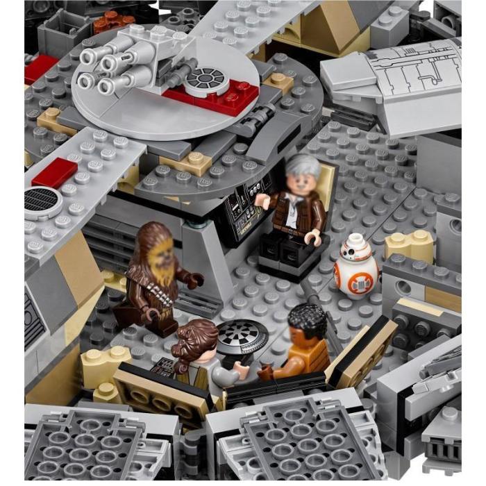 Compatible Legoinglys Star Wars Millennium 7 Falcon Spacecraft Building Blocks Birthday Gift Toys