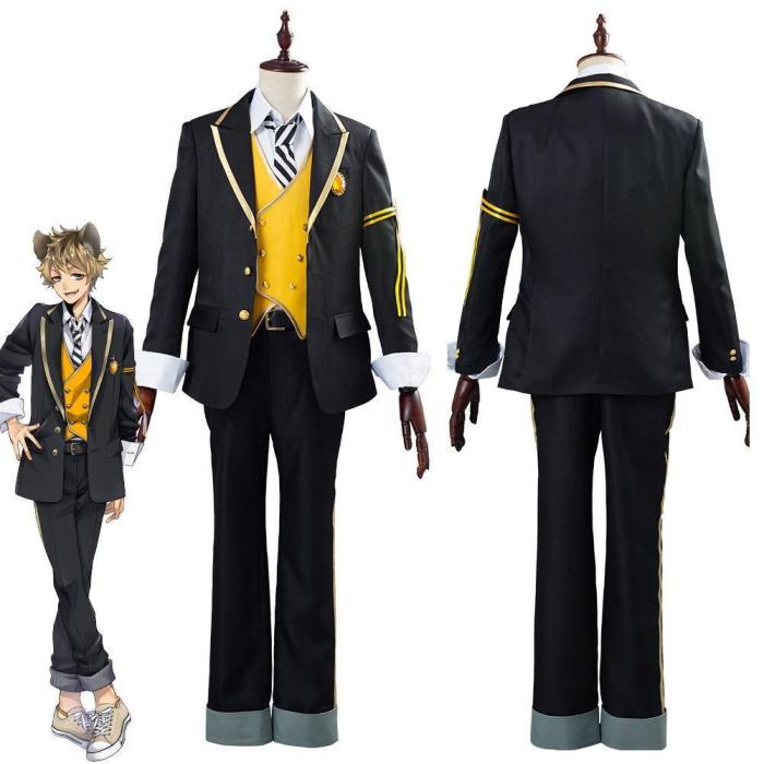 Twisted Wonderland Ruggie Bucchi Uniform Outfit Halloween Carnival Costume Cosplay Costume For Adult