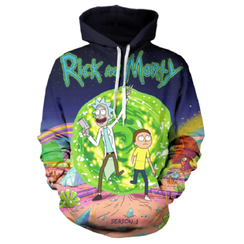 Rick And Morty Pullover Hoodie Csos859
