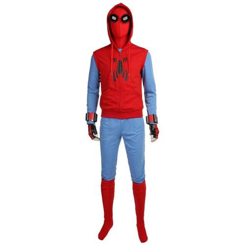Spiderman Homecoming Spider Man Peter Parker Outfit Cosplay Costume
